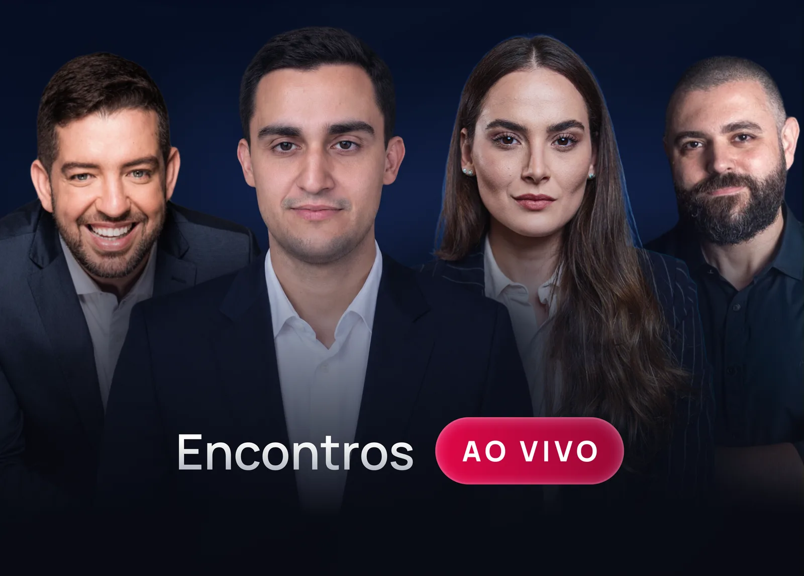 Encontros ao vivo e professores convidados